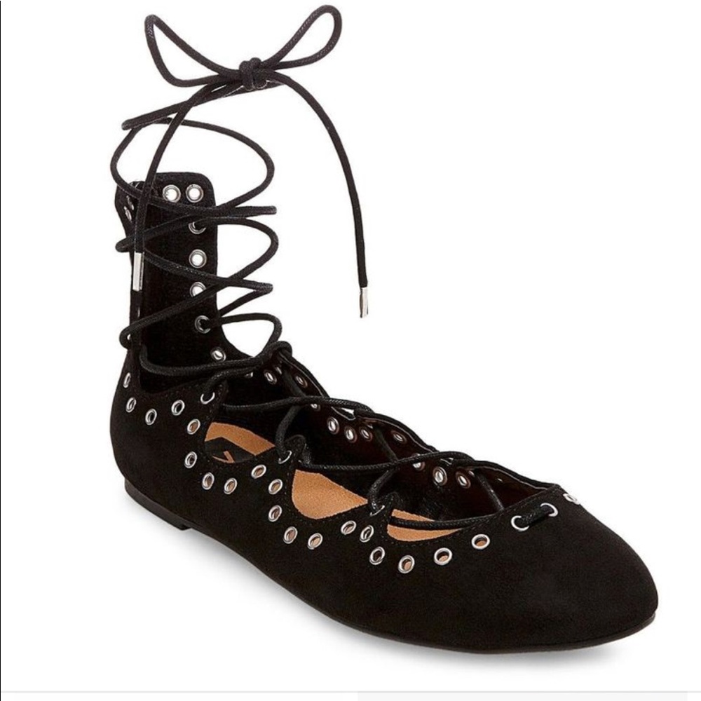 Lace Up Flats